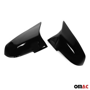 BMW 1 SERIES F20 Mirror Cover - Omac - ABS - Gloss Piano Black - '10-'18